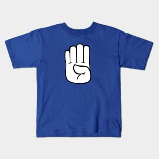 Fingerspelling B Kids T-Shirt